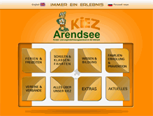 Tablet Screenshot of kiez-arendsee.de